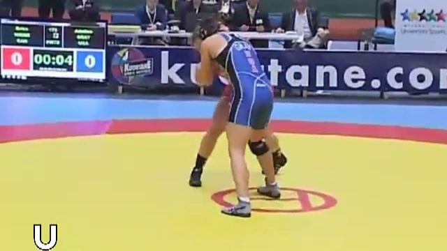 2012 UNIV WORLDS: 72 KG - Gold - Erica Wiebe (CAN) vs. Adeline Gray (USA) смотреть онлайн