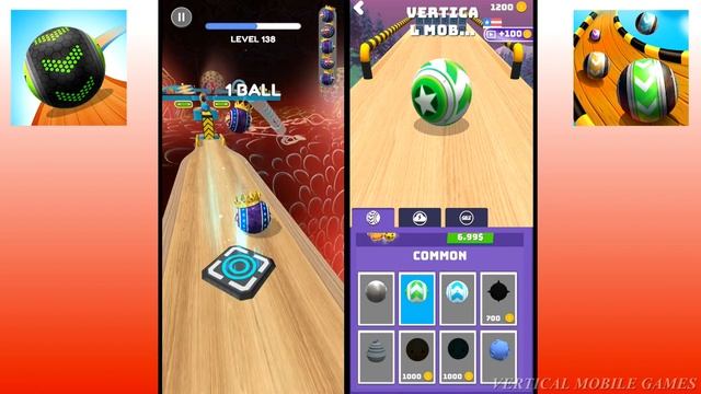 Going Balls vs Sky Ball Racing - Rolling Balls Scrolling in the Sky смотреть онлайн
