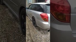 Снятие обшивки двери Субару Легаси универсал 2004г