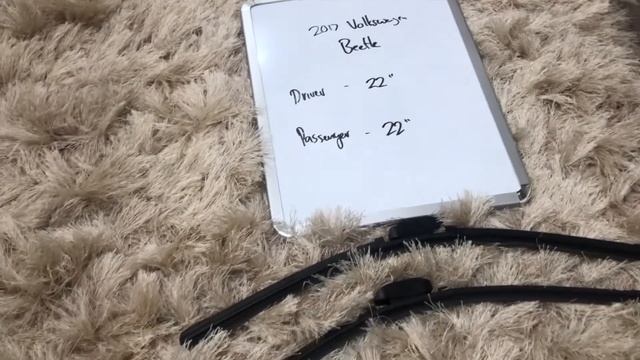 ? ? 2017 Volkswagen Beetle Wiper Blade Replacement Size ? смотреть онлайн