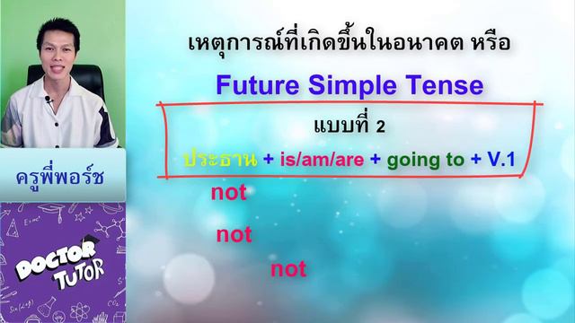 Future Simple Tense (กาลในอนาคต) การใช้ will กับ is/am/are going to .. ต่างกันยังไง смотреть онлайн