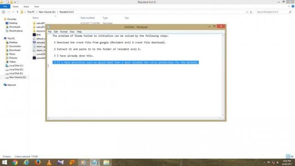Resident evil 6 steam_api.dll is missing