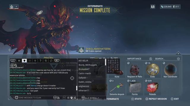 Warframe chat moments смотреть онлайн
