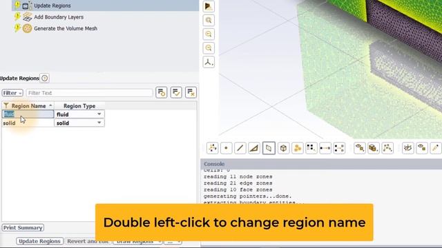 How to Update Property of Regions in Ansys Fluent Meshing Watertight Geometry Workflow – Lesson 6 смотреть онлайн
