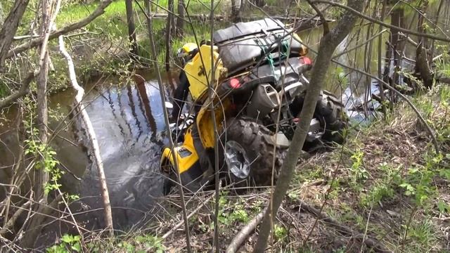 Покатушки на квадроциклах. Экспедиционный поход на озеро Светлояр Часть 1 смотреть онлайн