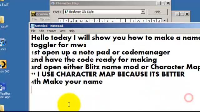 HOW TO MAKE A NAME TOGGLER MW3 WII