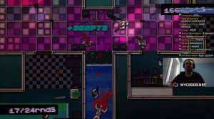 ПАПИЧ vs ДВЕРИ! Первый БОСС в Хотлайн Маями! / Папич Проходит Hotline Miami [часть 2]