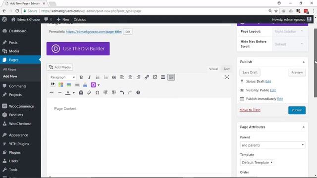 How to Create and add a Page on the WordPress Header смотреть онлайн