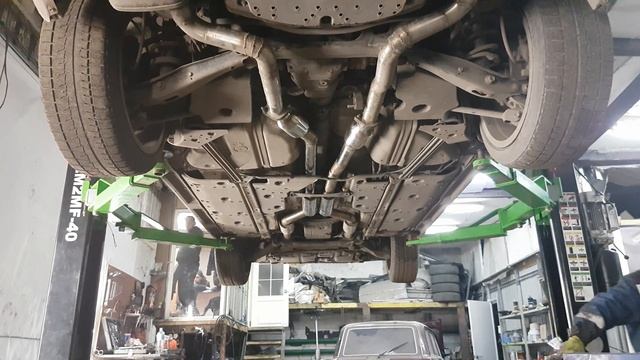 Прямоточная выхлопная система. Mark x GRX120 GRX121 GRX125 смотреть онлайн