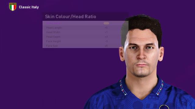 Roberto Baggio PES 2021 and PES 2020 [PS4] face смотреть онлайн
