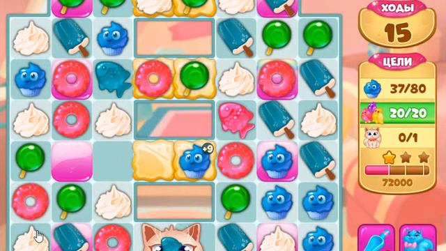 Софи В Стране Чудес 26 уровень [Долина Сладостей бонусный мир] - Sophie In Wonderland Level 26 смотреть онлайн
