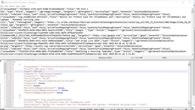 Using Notepad ++ for Working with SAP Ariba JSON Files смотреть онлайн