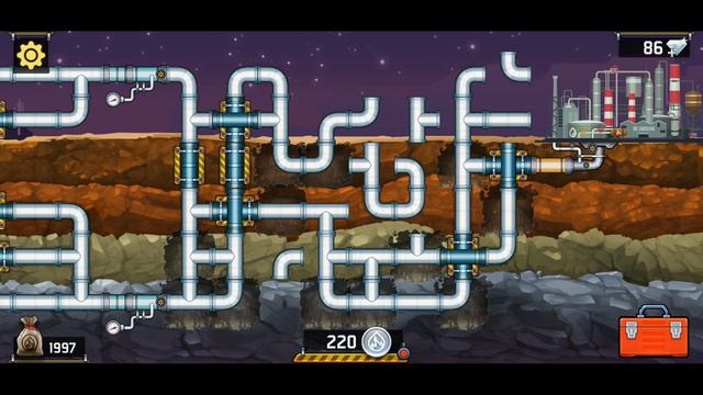 Plumber 3 Puzzle Game Level 75 - 3 Stars (Android/iOS) Oil Tycoon смотреть онлайн