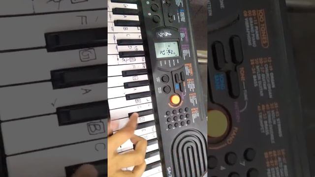 Tere Liye Prince Movie Piano Cover On Casio SA 77 Piano