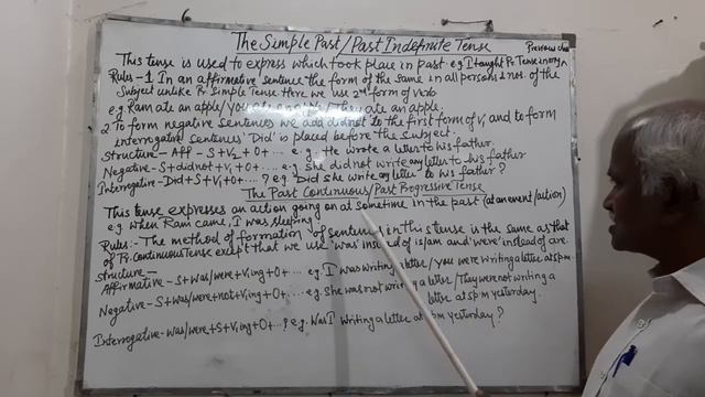 THE PAST SIMPLE TENSE | ENGLISH GRAMMAR AT A GLANCE | Diwakar Mishra | WFA смотреть онлайн