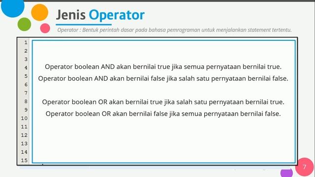 Kelas Java Pemula - Modul 3 - Operator смотреть онлайн