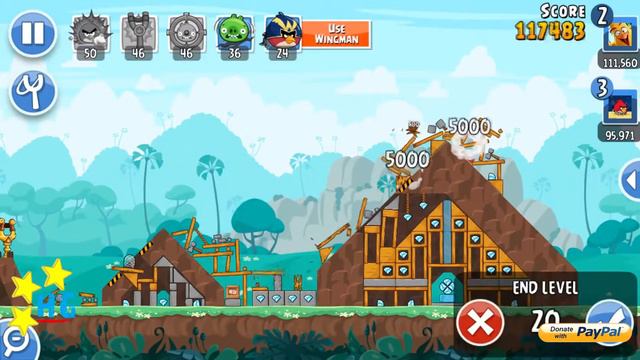 Angry Birds Friends - Tournament Week 254-2 level 3 смотреть онлайн