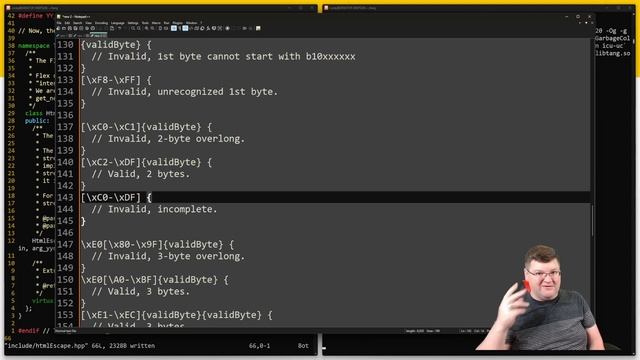 Tang: Using Flex To Process UTF-8 Encoded Strings - Episode 51 смотреть онлайн