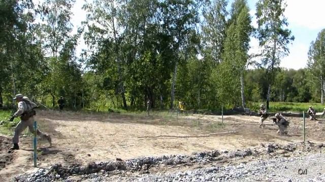 "Тропа разведчика" - команда из России НВВКУ смотреть онлайн
