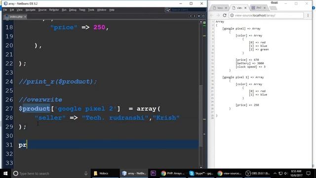 PHP Tutorial | Array смотреть онлайн