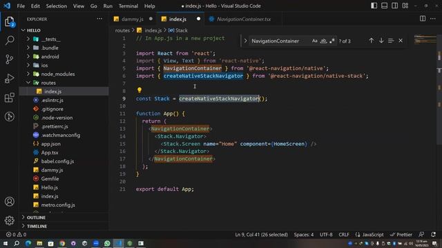 React Native React Navigation #class 1 смотреть онлайн