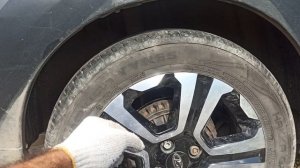 Слетел трос ручника Largus Kross FL 2021. Замена задних тормозных колодок.