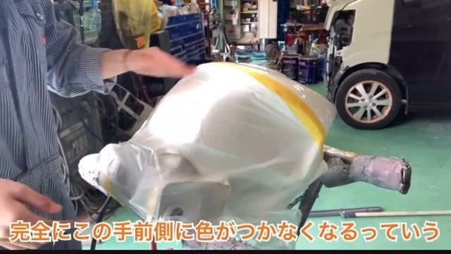 Craftsman's daughter repair RVF400 motorcycle tank! [DAY 5] Finally, it's done! смотреть онлайн