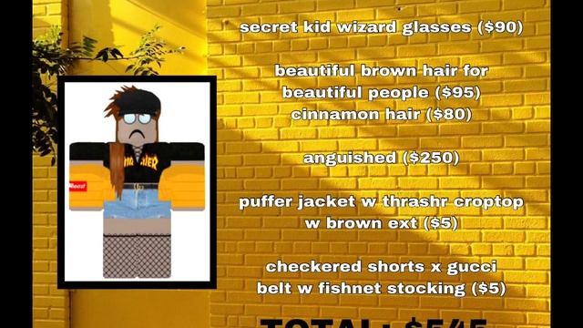 roblox • yellow outfits (girls) смотреть онлайн