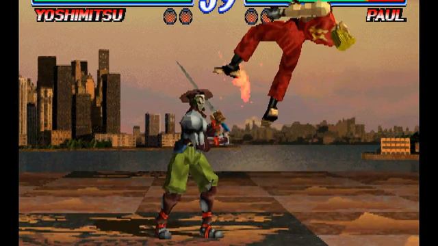 Tekken 2 ( PS1 ) - Yoshimitsu - Arcade Mode - Original Music ( Feb 27, 2017 ) смотреть онлайн