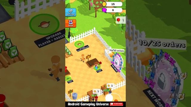 Plant Tycoon - 8SEC Games. 3D Simulation Arcade Games (Part 1) смотреть онлайн