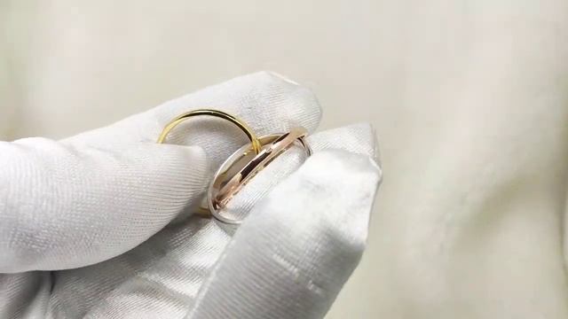 Кольцо Cartier Trinity (реплика) смотреть онлайн