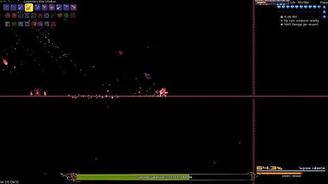 My first win against the Exo Mechs I Terraria Calamity Mod смотреть онлайн