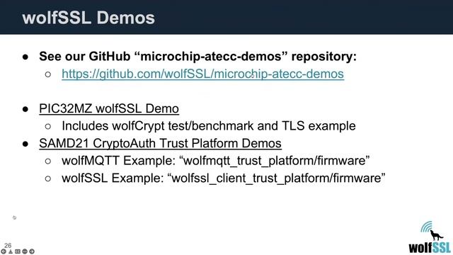 Securing IoT Devices with Microchip Security Solutions and wolfSSL смотреть онлайн