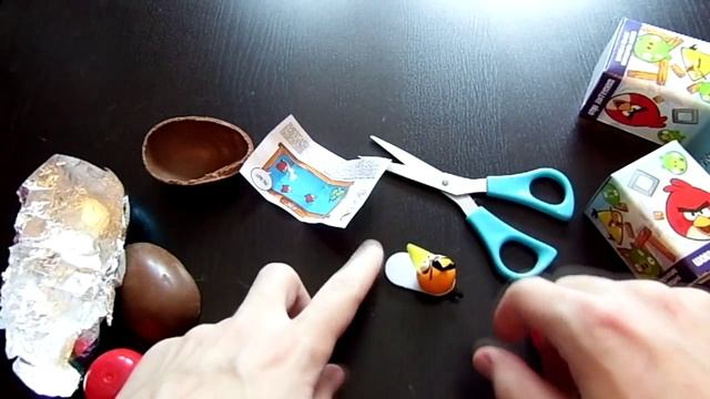 Angry Birds eggs шоколадные яйца #1 смотреть онлайн