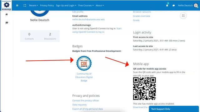 How to Get Moodle Mobile with QR Code смотреть онлайн