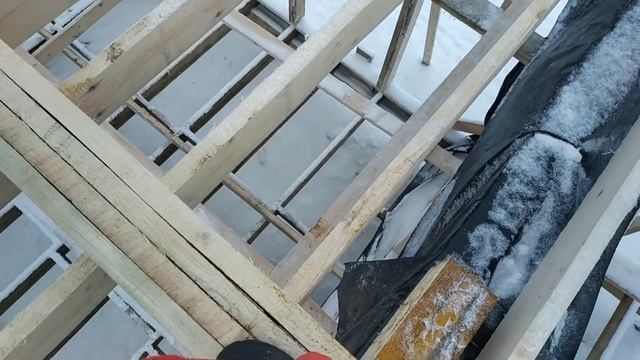 9. Чердачное перекрытие/ Пятиметровое перекрытие/ Поддерживающая балка