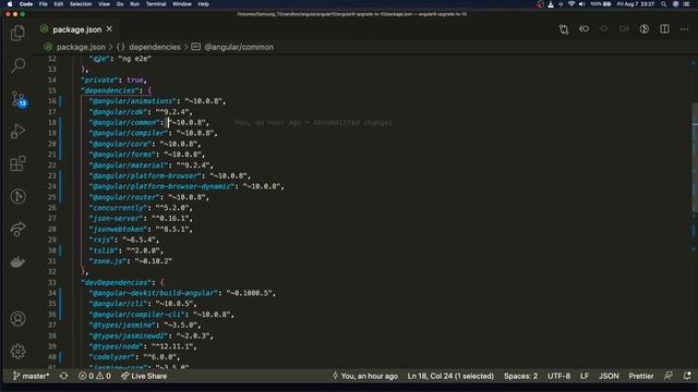 Angular Quick Hits #4 - ng update: Manually Update NPM Package смотреть онлайн