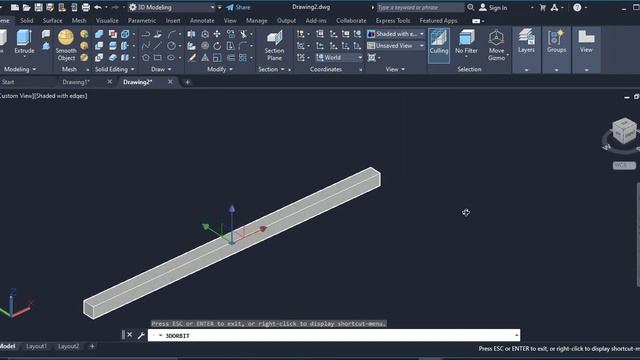 How to Create Table, AutoCAD 3D, Table Design In Autocad смотреть онлайн