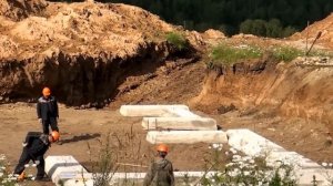 Фундамент из блоков ФБС своими руками. Строительство монтаж цоколя и фундамента из ФБС для дома