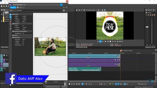 VEGAS Pro 16 Audio Spectrum/Visualizer template tutorials смотреть онлайн