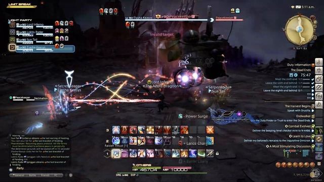 Final Fantasy 14 Endwalker - Dungeon #6 The Dead Ends смотреть онлайн
