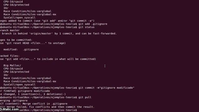 Git - Stash, conflictos, merge смотреть онлайн