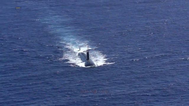 The UK Astute Nuclear Submarine Visit Australia for AUKUS Commitment смотреть онлайн
