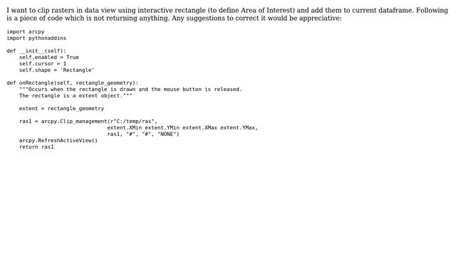 GIS: How to draw rectangle to clip layers using python addin in ArcGIS 10.1? (2 Solutions!!) смотреть онлайн