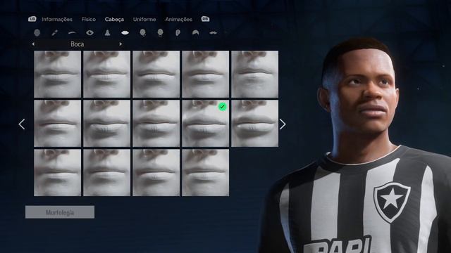 EA FC 24 - TUTORIAL GAME FACE + STATS I JÚNIOR SANTOS (BOTAFOGO) смотреть онлайн