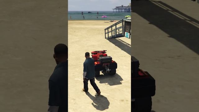 Квадроцикл Nagasaki Blazer Lifeguard в ГТА 5 смотреть онлайн
