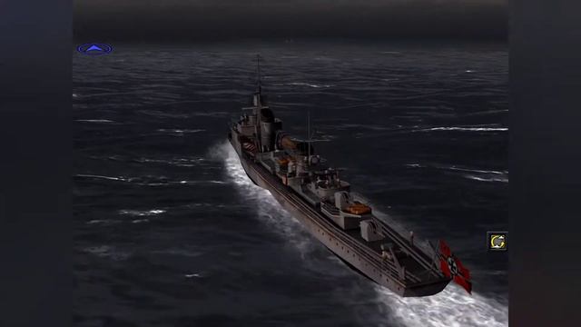 Atlantic Fleet:прохождение за Германию (1) первый бой смотреть онлайн