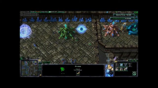 StarCraft 2 (Match 10) - Probes vs Zealot (Probe) смотреть онлайн