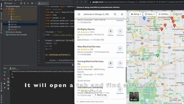 Google Maps Scrapping using Python/Selenium/Soup 2023 смотреть онлайн