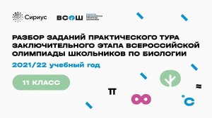 Разбор заданий заключительного этапа ВсОШ по биологии 2022, 11 класс